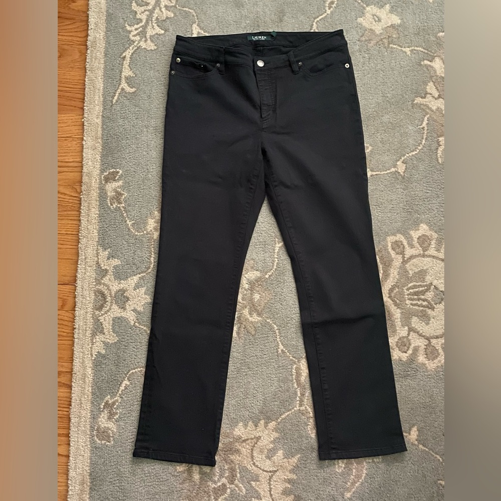 Lauren Ralph Lauren black jeans, 12P